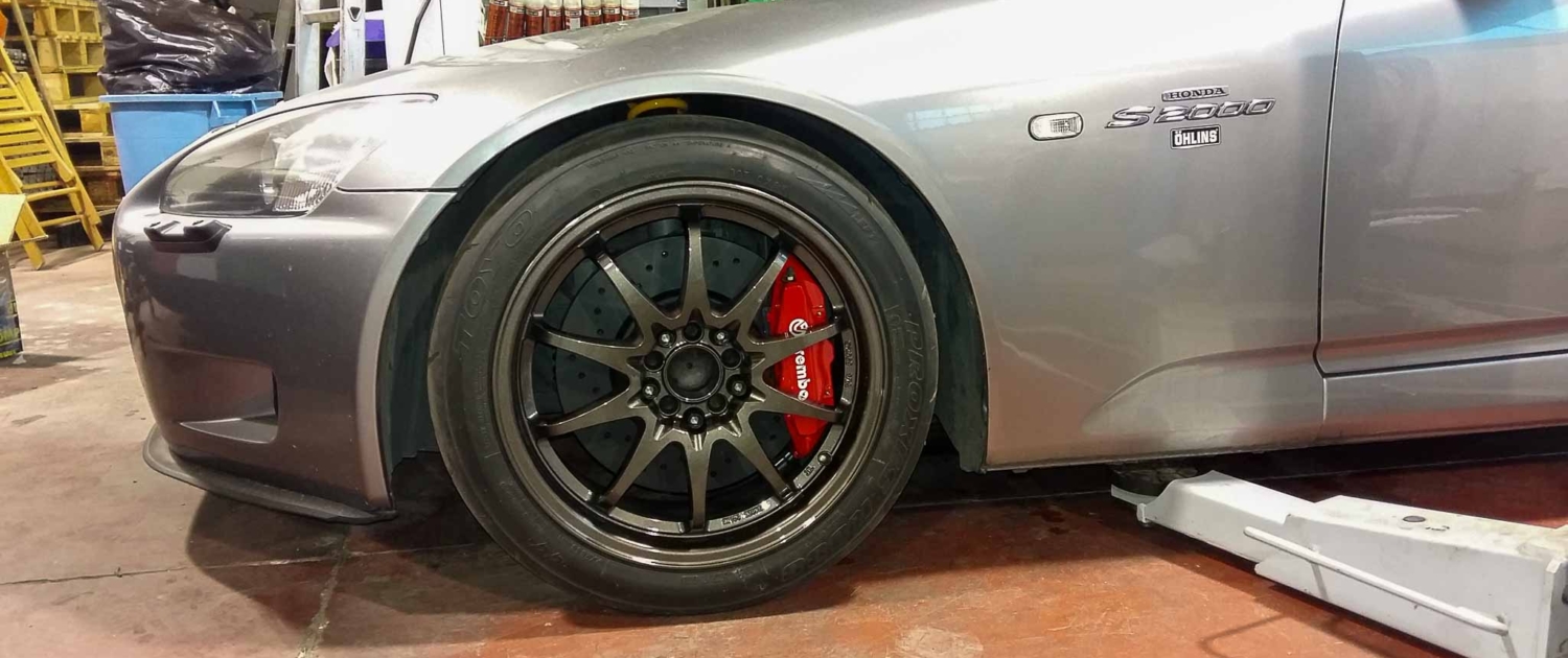 Elaborazione Honda S2000 - Cerchi + Freni