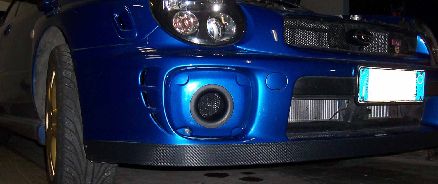 Elaborazione Subraru Impreza STI - Frontale